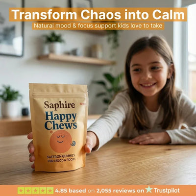 Natural Saffron Mood & Focus Support for Kids